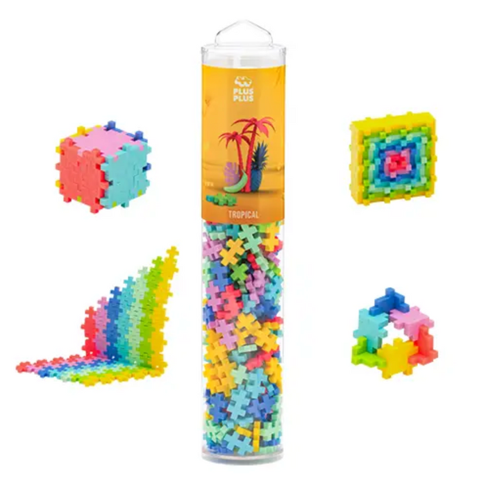 Plus plus | Méga tube Tropical 240 pièces