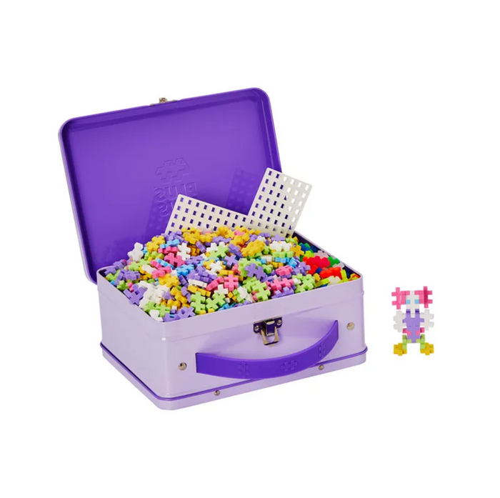 Plus plus | Valisette 600 pièces - Pastel & Néon