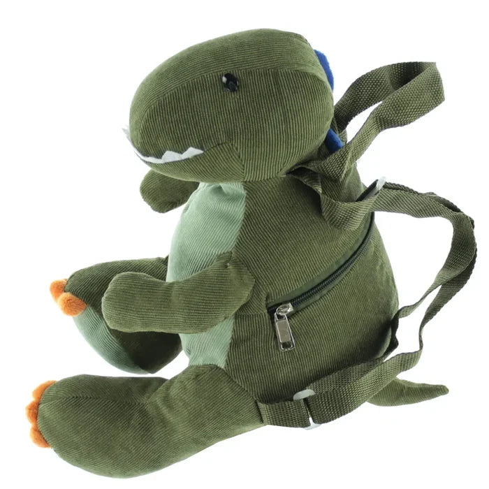 Plush Backpack - Dinosaur