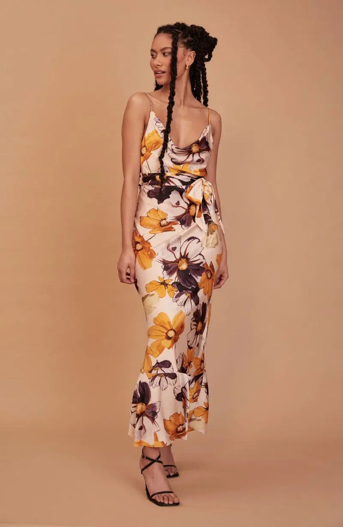 Pollenca Floral Dress Rewritten London