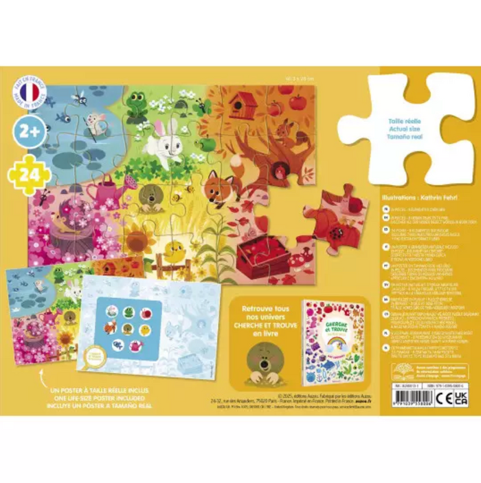Puzzle cherche et trouve | Les couleurs