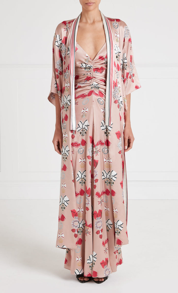Reina Kimono - Rosewood