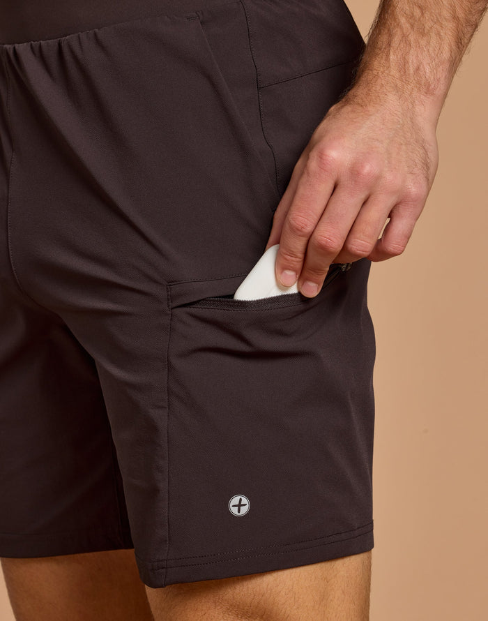 Ripstop Shorts in Mocha Bean