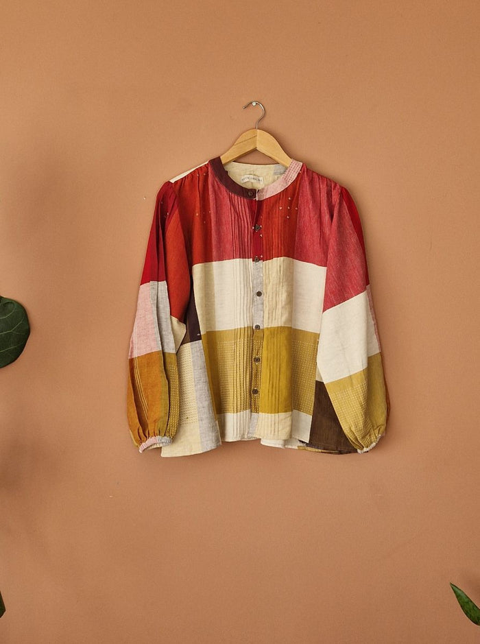 riva top - kala cotton (bloom)