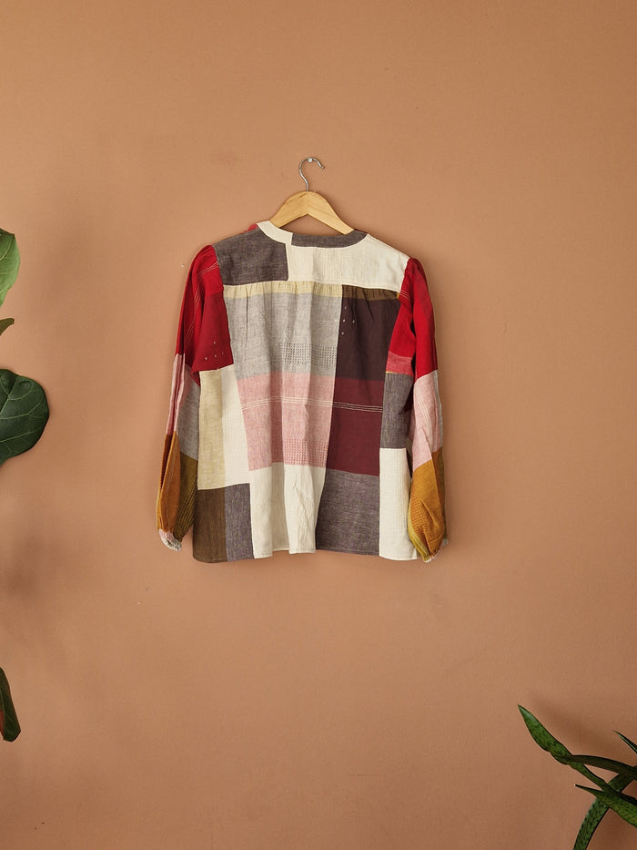 riva top - kala cotton (bloom)