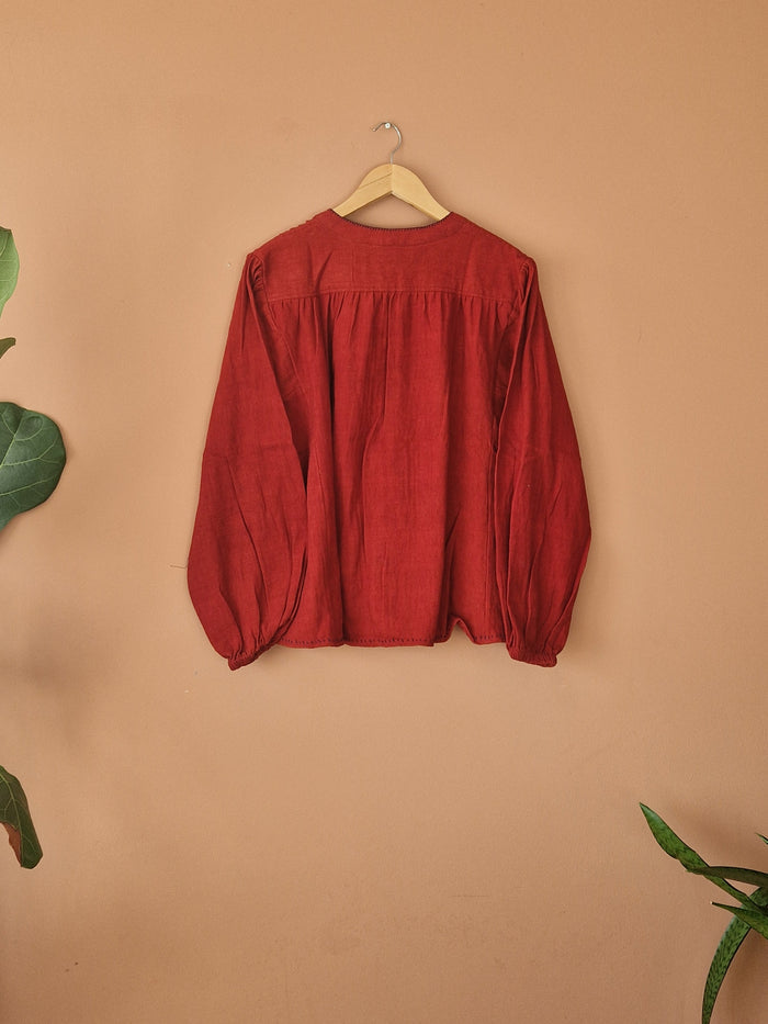 riva top - kala cotton (bloom)