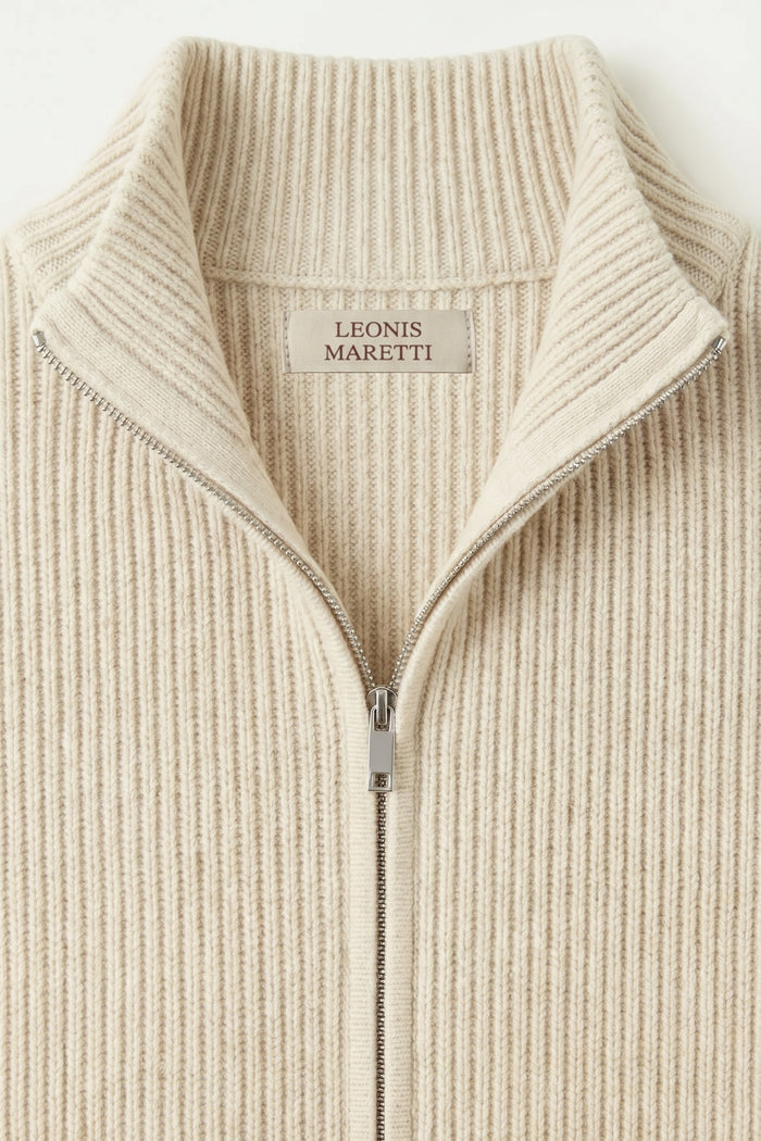 Roma Cashmere Cardigan Cream