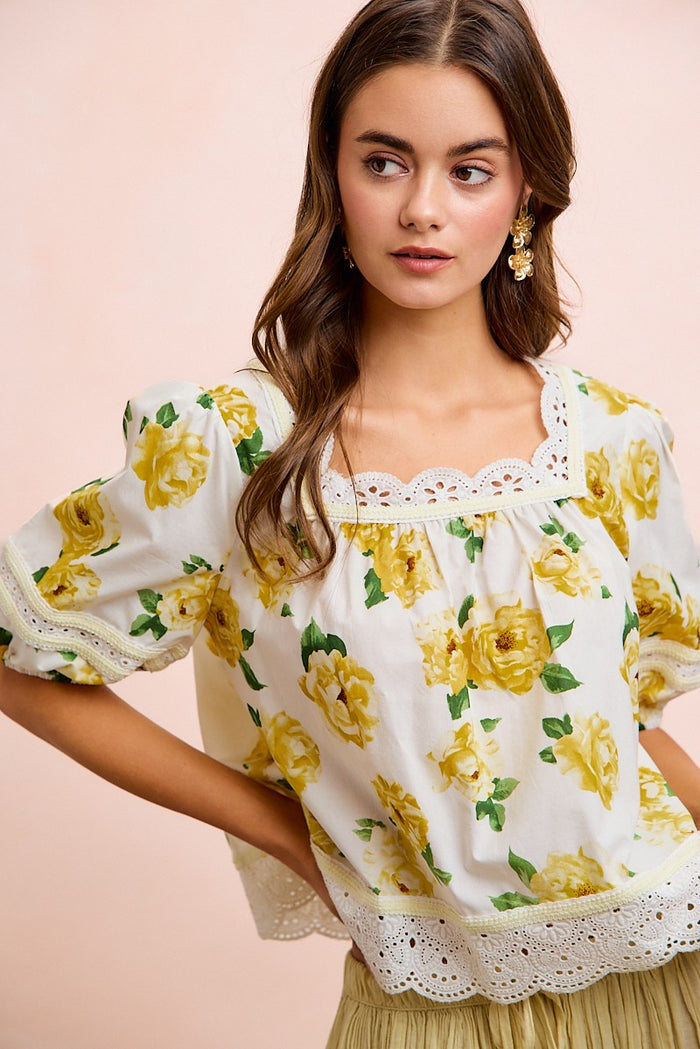 Romance in Bloom Blouse-Cute-Trendy-Shop-Womens-Boutique-Clothing-Store