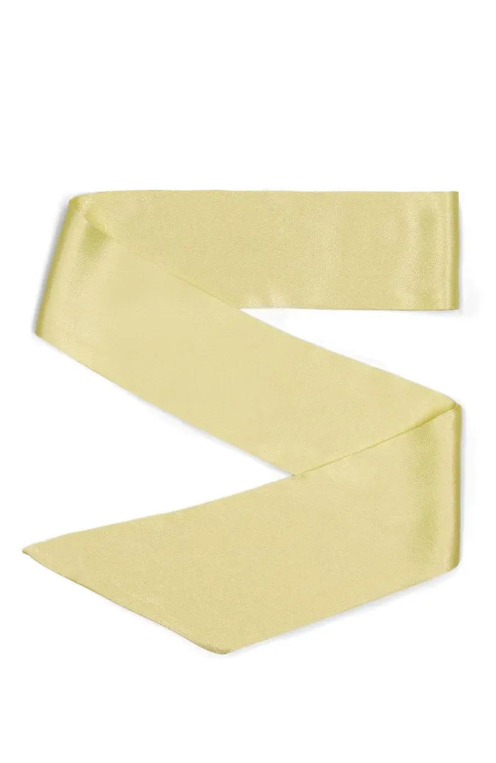 Lemonade Yellow Satin