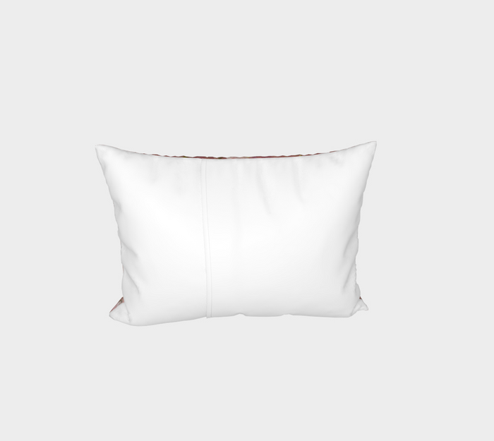 "Seeding Hope" Bed Pillow Sham (Pink, Gold)