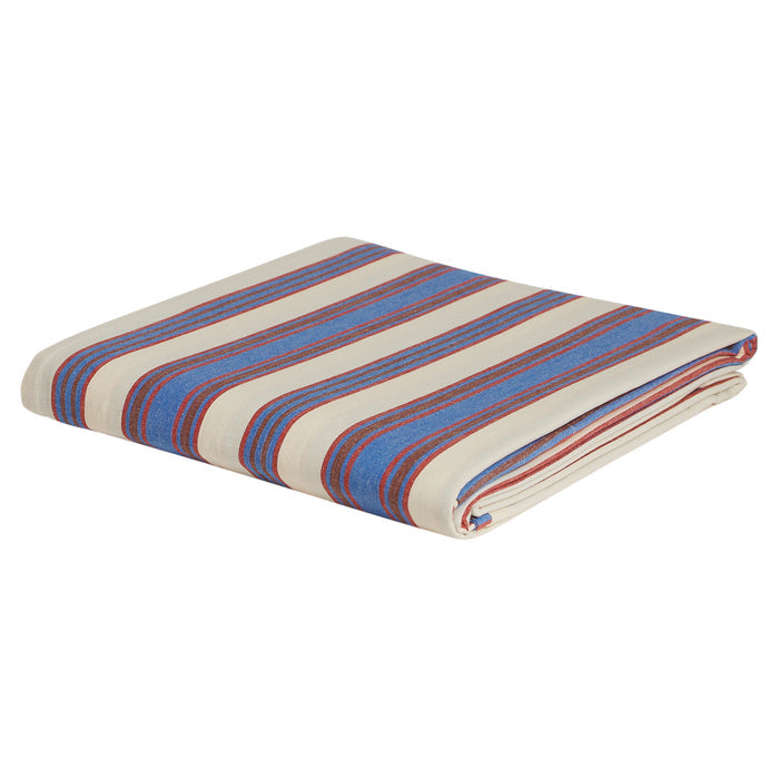 Selene Cotton Sheets - Azure Fitted Sheet / Cot