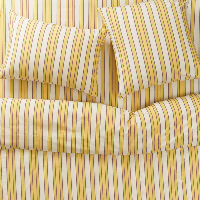 Selene Cotton Sheets - Dune Fitted Sheet / Cot