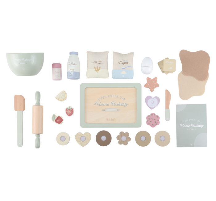 Set de pâtisserie en bois