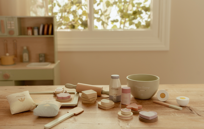 Set de pâtisserie en bois