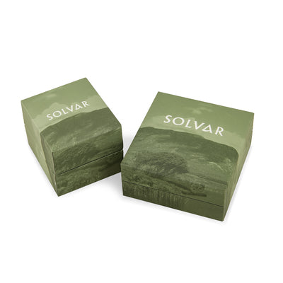 Solvar Connemara Marble Trinity Earrings