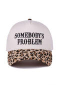 "Somebody's Problem" Cap-Leopard-Cute-Trendy-Shop-Womens-Boutique-Clothing-Store