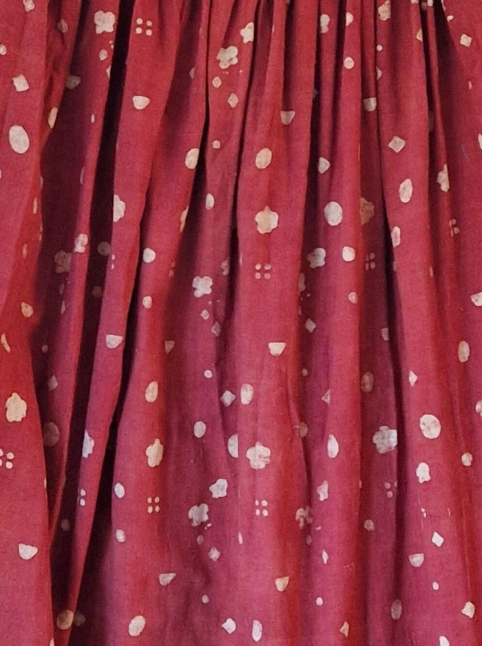 tara skirt - kala cotton ajarakh (bloom)