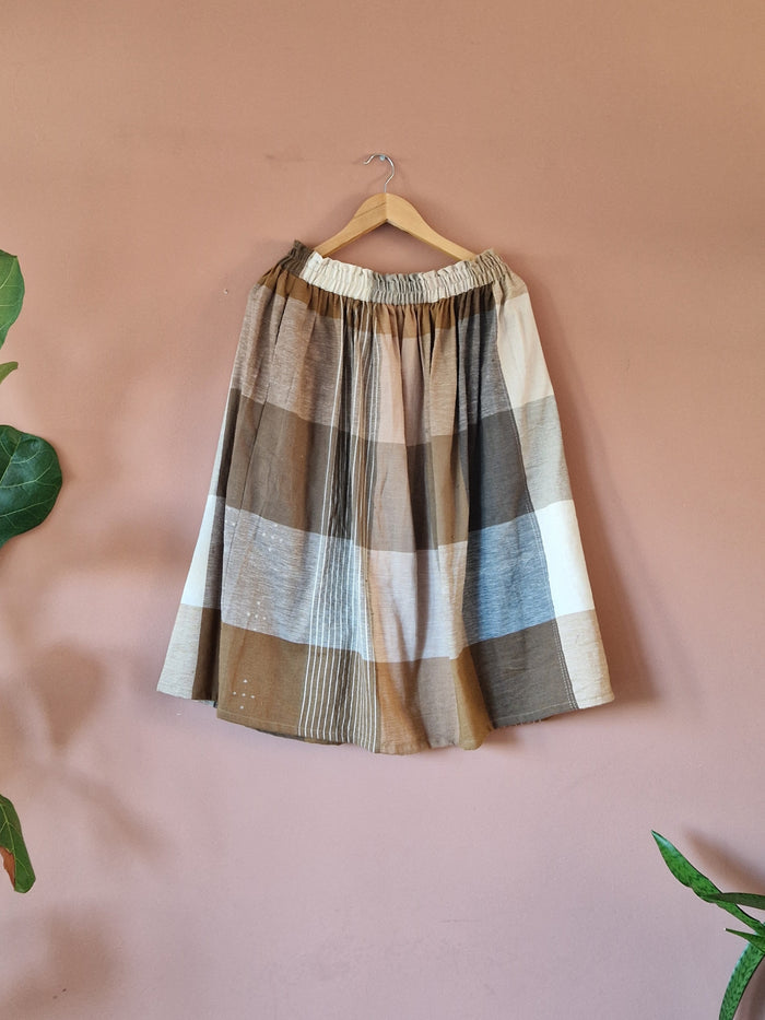 tara skirt - kala cotton wool (bloom)