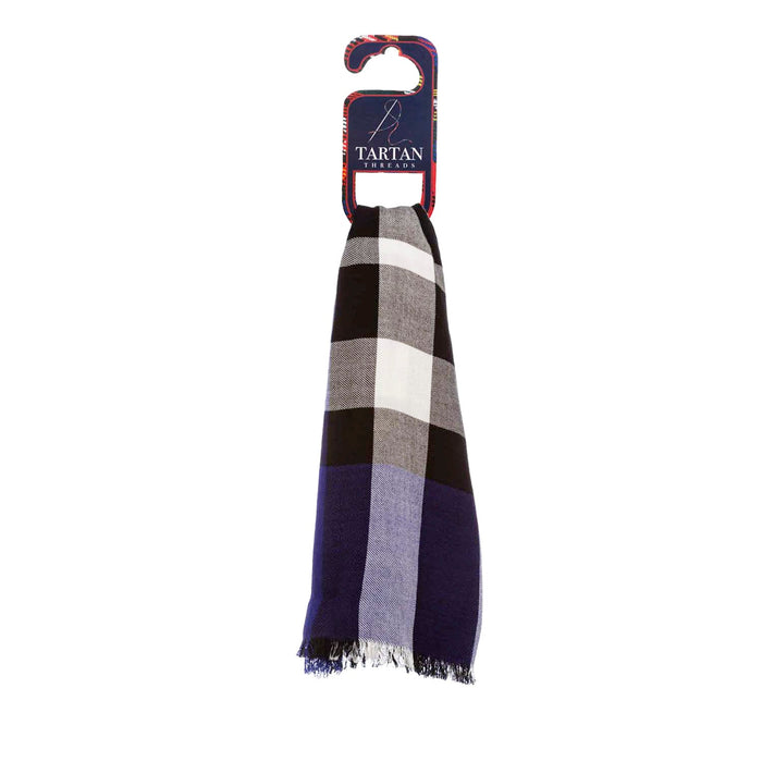 Tartan Stole Exploded Scotty Thomson Lt Blue - Heritage Of Scotland - EXPLODED SCOTTY THOMSON LT BLUE