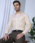 Temp Tech Formal White Printed Shirt - Vital