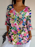 Tessa – Flowing Drapes Blouse