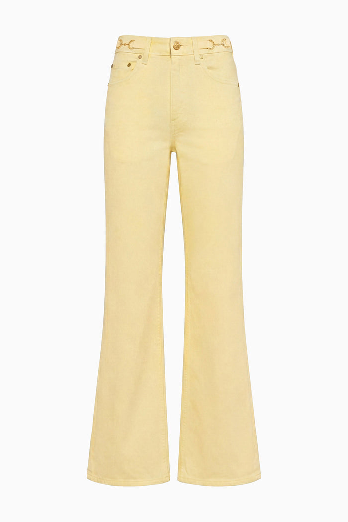 The Laurel Kick Flare Jean - Chantilly