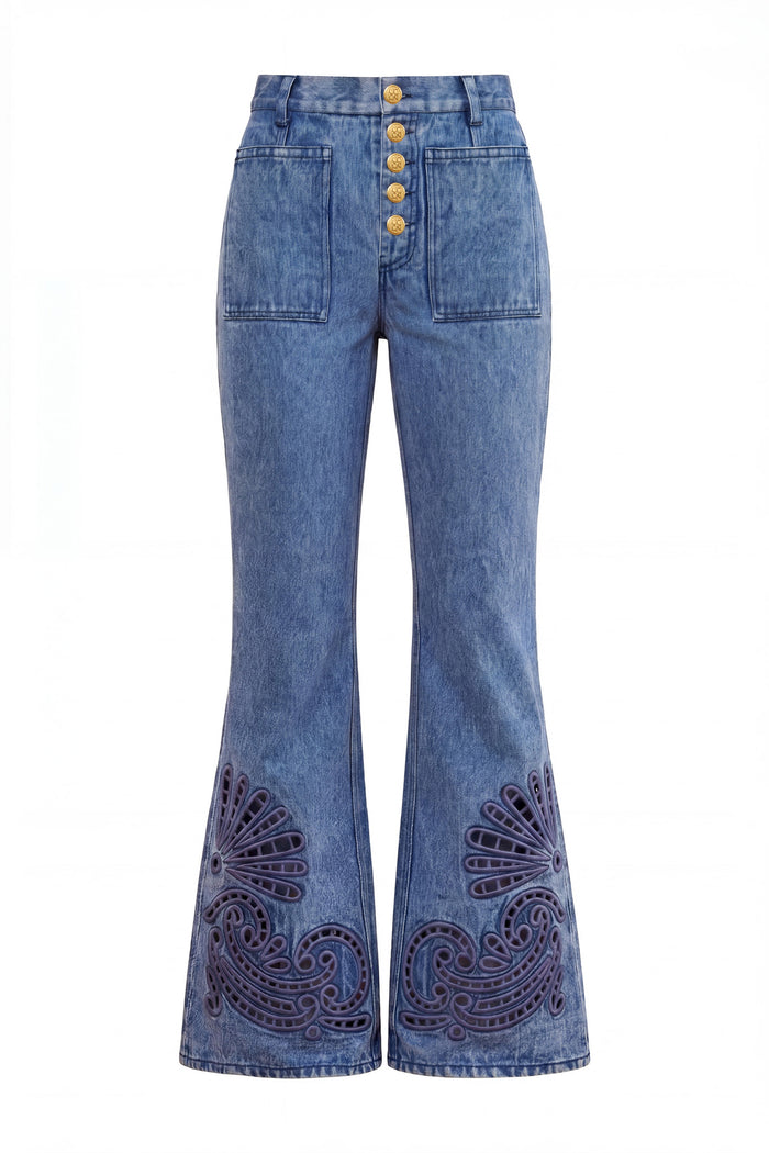 The Lou Jean with Eyelet - River