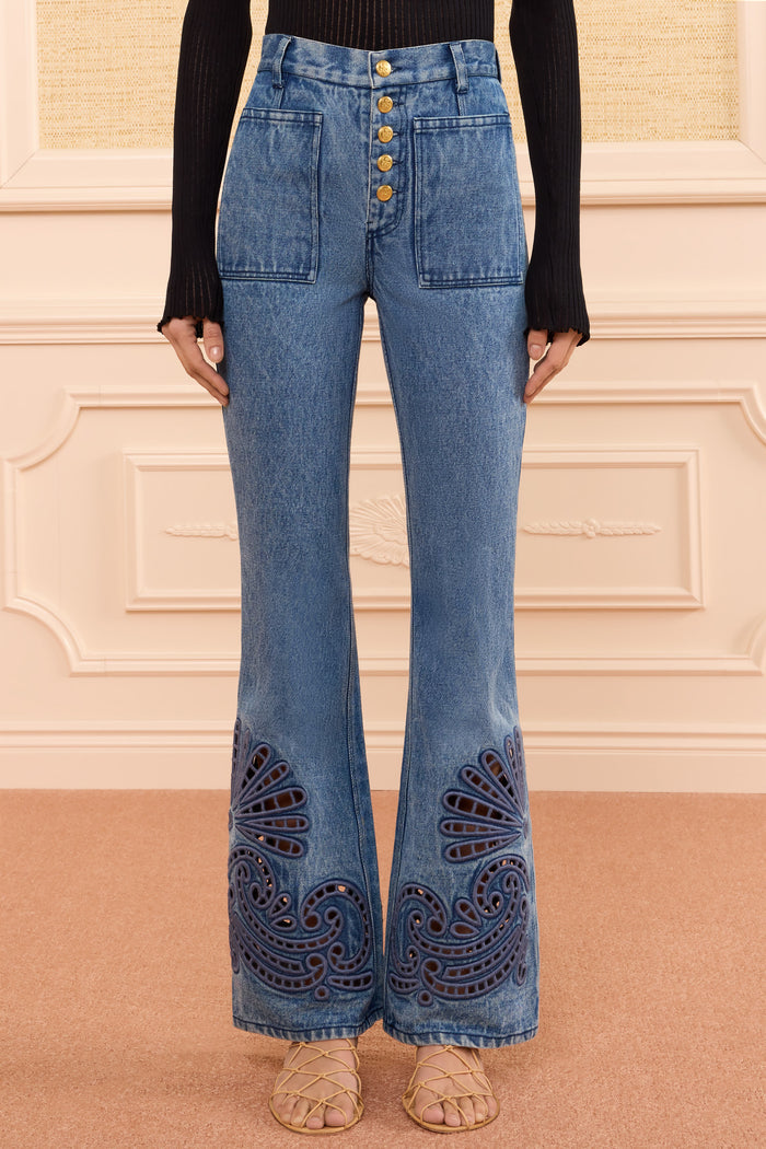 The Lou Jean with Eyelet - River