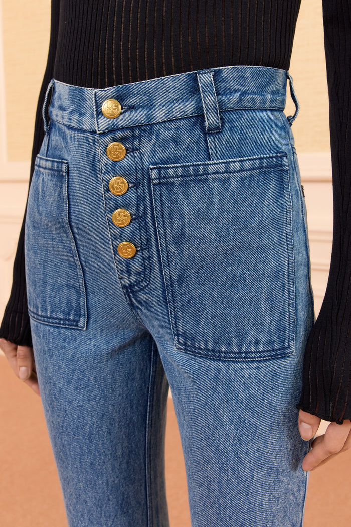 The Lou Jean with Eyelet - River