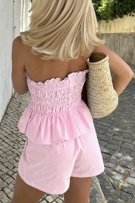 Too Cute For Words Short Set-Pink-X-SMALL-Cute-Trendy-Shop-Womens-Boutique-Clothing-Store