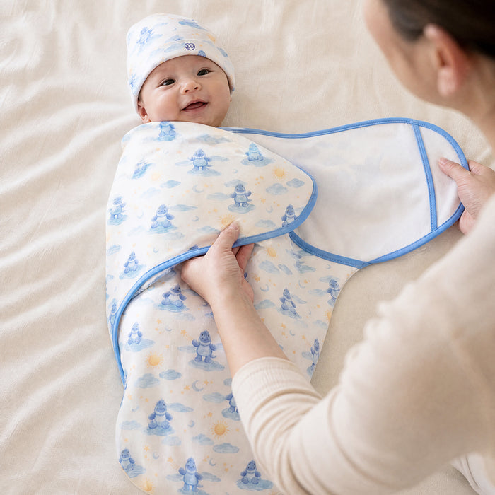T-Rex Swaddle Beanie Gift Set