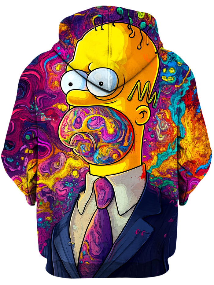 Trippin On The Job Unisex Zip-Up Hoodie iEDM Epic Hoodie