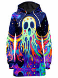 Trippy Hollow Hoodie Dress iEDM Epic Hoodie