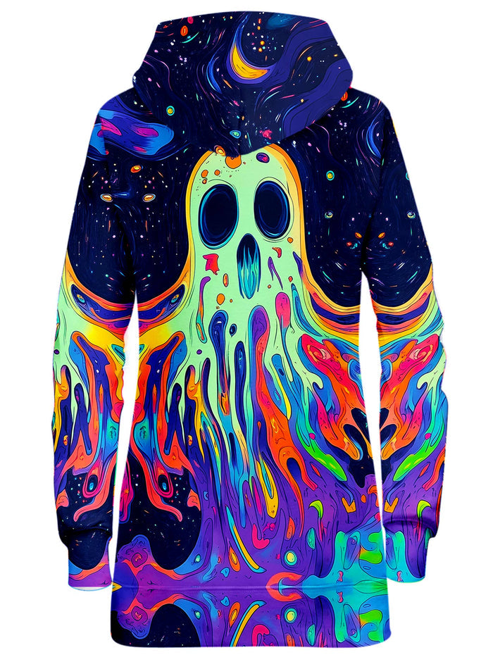 Trippy Hollow Hoodie Dress iEDM Epic Hoodie