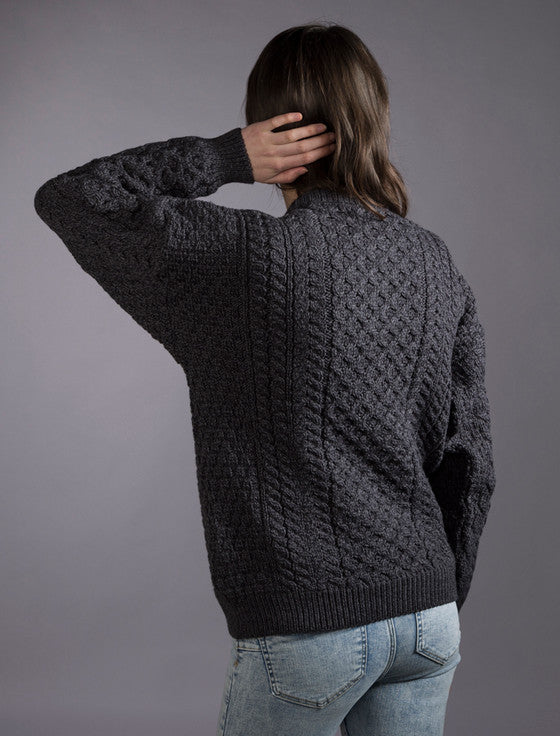 Unisex Aran Sweater - Derby