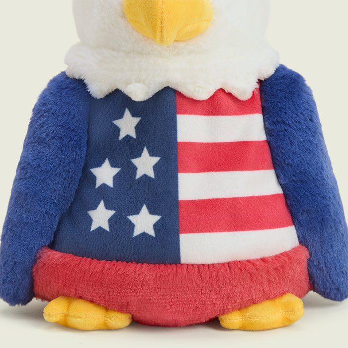 USA Eagle Warmies front view