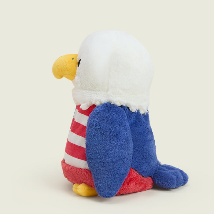 Soft USA Eagle Warmies plush