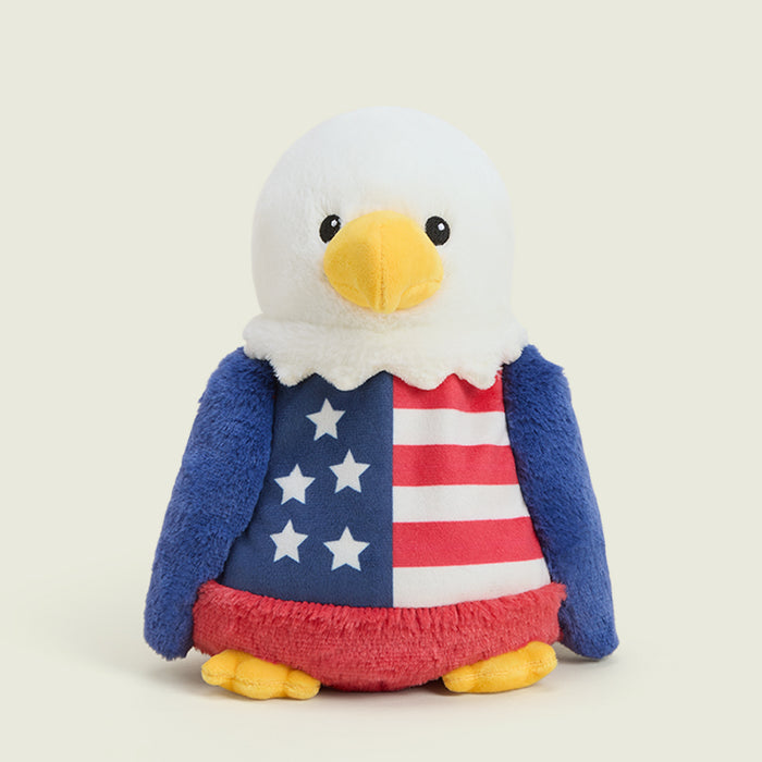 USA Theme Eagle Warmies Plush