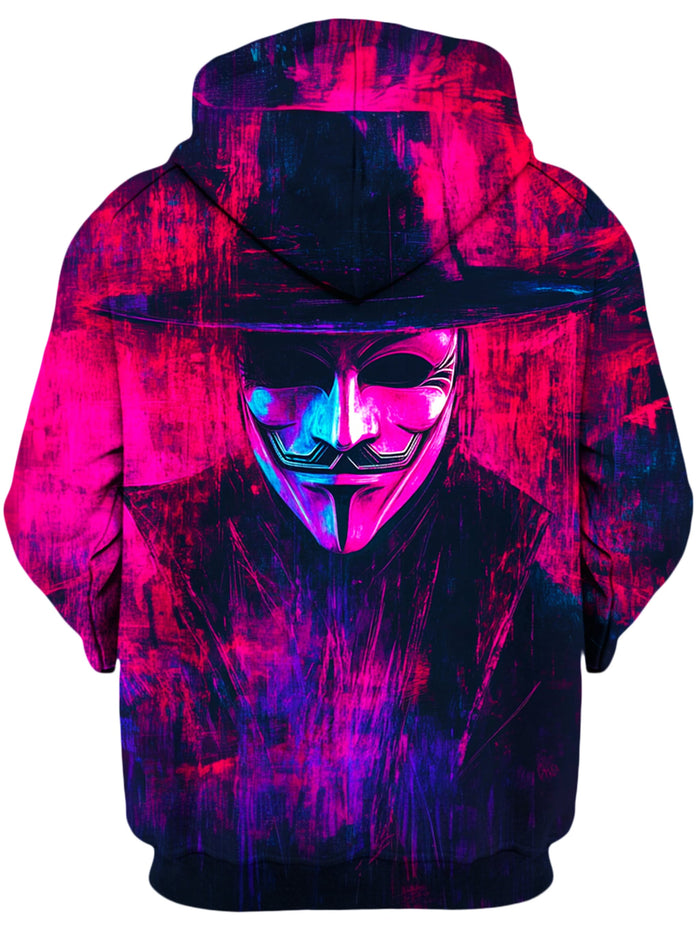 Vapor Rebellion Unisex Zip-Up Hoodie iEDM Epic Hoodie
