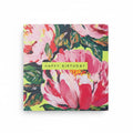 Vibrant Floral Happy Birthday Card - Greeting Card
