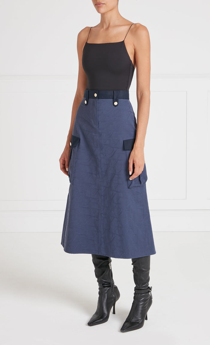 Victory Skirt - Sea Blue