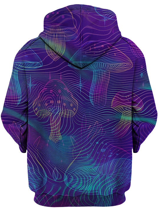 Vivid Trip Unisex Zip-Up Hoodie iEDM Epic Hoodie
