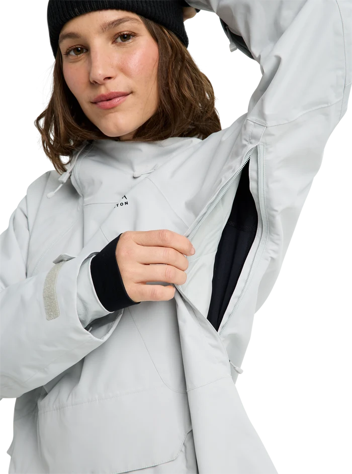 Product image of Women's Burton Reserve 2L Relaxed Anorak Jacket[Variant:Gray Cloud]