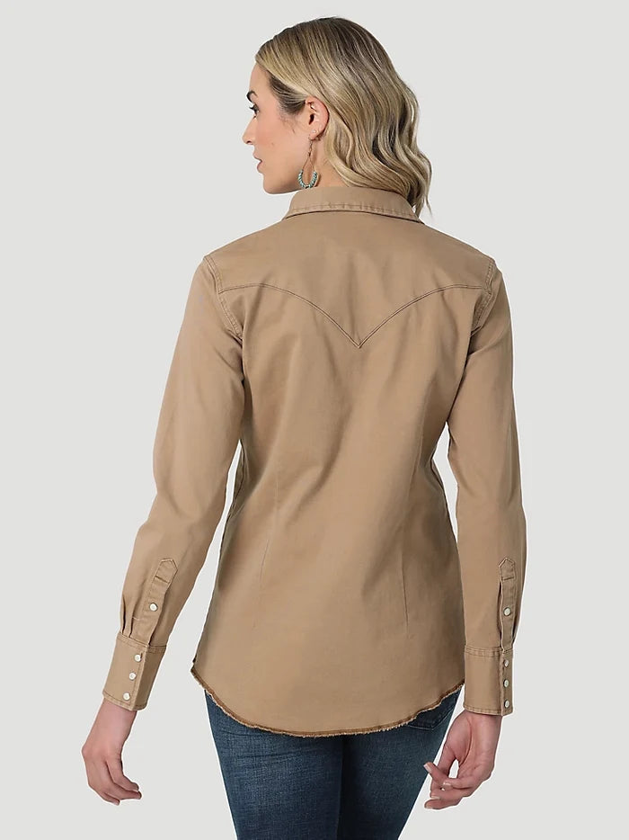 Wrangler Long Sleeve Western Snap