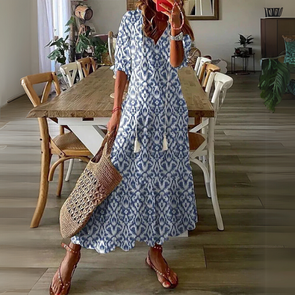 Zara | Chic Boho Midi Dress