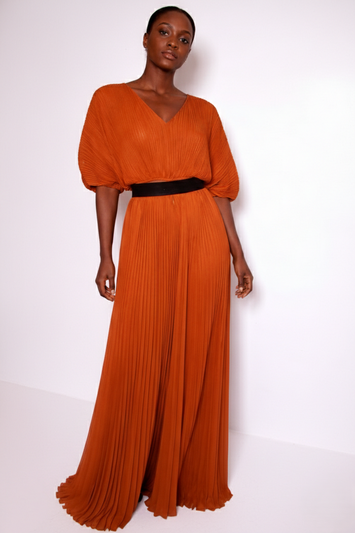 ZURI ZUKI PANT SET - ORANGE